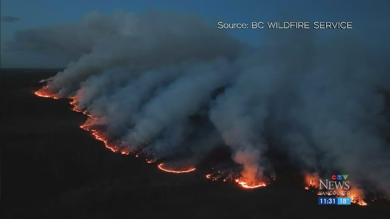 ‘Record breaking’: Latest update on wildfires and poor air quality across British Columbia