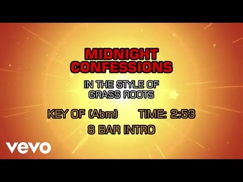 The Grass Roots - Midnight Confessions (Karaoke) - UCQHthJbbEt6osR39NsST13g