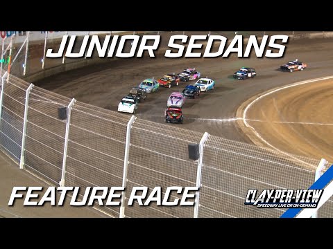 Junior Sedans | New Stars - Perth Motorplex - 5th Nov 2022 | Clay-Per-View Highlights - dirt track racing video image