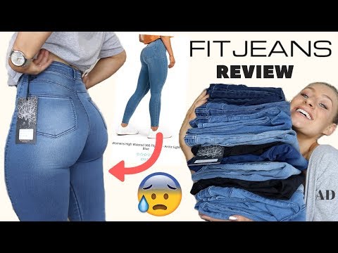 TESTING THE BEST FITTING & MOST FLATTERING JEANS?!? ARE THEY WORTH IT? | FITJEANS HAUL & REVIEW - UCrIZaW33KeTk7mWLtIEA3iw