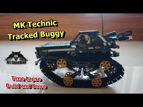 Build n Drive Lego Technic Clone RC Tank Buggy Time Lapse build - UCsFctXdFnbeoKpLefdEloEQ