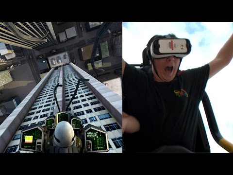 Dare Devil Dive Virtual Reality Roller Coaster POV New Revolution Six Flags Over Georgia - UCT-LpxQVr4JlrC_mYwJGJ3Q