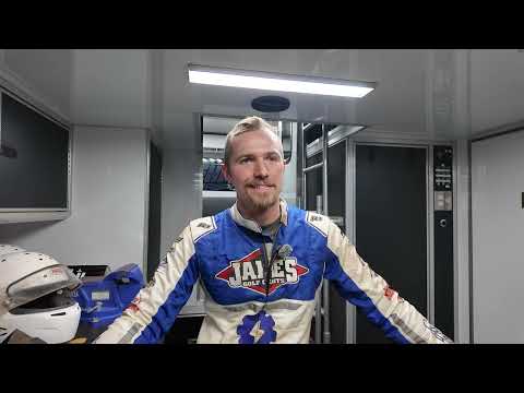 Chase Dietz discusses capping his weekend off with a Sunday victory at BAPS Motor Speedway - dirt track racing video image