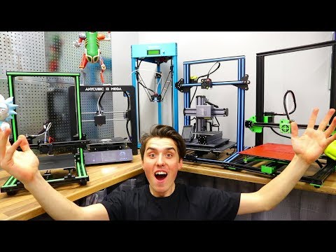 MASSIVE 3D Printer Comparison - Best 3D Printer 2018 - UC873OURVczg_utAk8dXx_Uw