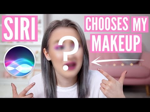 SIRI CHOOSES MY MAKEUP!? | Sophie Louise - UChelG_sYPLMv-HIBVGpO6DQ