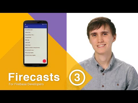 Realtime RecyclerViews with FirebaseUI - Firecasts #3 - UC_x5XG1OV2P6uZZ5FSM9Ttw