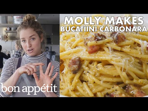 Molly Makes BA's Best Bucatini Carbonara | From the Test Kitchen | Bon Appétit - UCbpMy0Fg74eXXkvxJrtEn3w