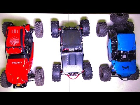 RC ADVENTURES - Capo ACE-1, BLACK WiDOW Wraith, Axial BOMBER - Size Comparison - RC Trucks - UCxcjVHL-2o3D6Q9esu05a1Q