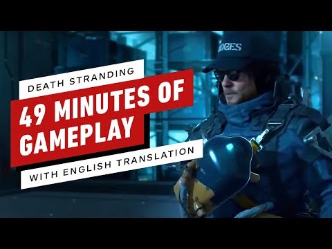 Kojima Explains 49 Minutes of Death Stranding Gameplay (Now in English) - UCKy1dAqELo0zrOtPkf0eTMw