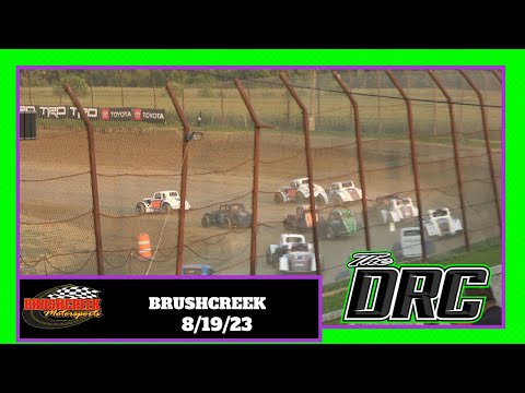 Brushcreek Motorsports Complex | 8/19/23 | Legends | Feature - dirt track racing video image