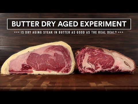 60 Days BUTTER DRY AGED Experiment vs Real Dry Aged Steaks! - UCfE5Cz44GlZVyoaYTHJbuZw