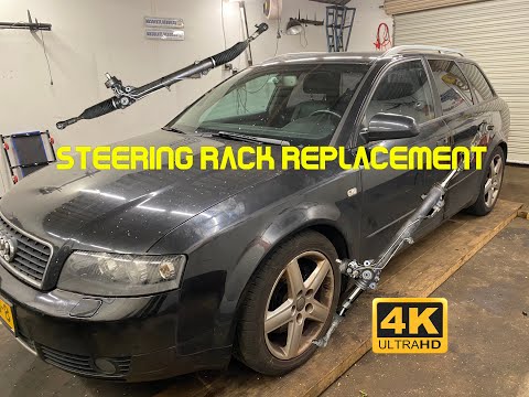 Как заменить рулевую рейку Audi A4