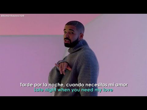 Drake - Hotline Bling // Lyrics + Español //  Video Oficial