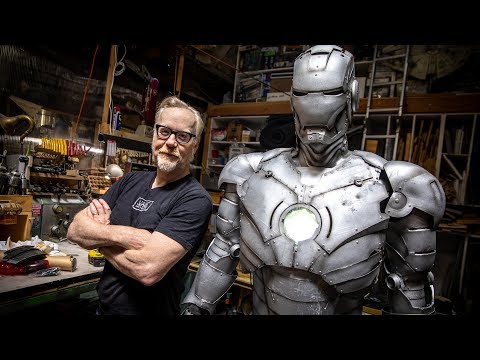 Adam Savage's One Day Builds: Iron Man Armor Stand! - UCiDJtJKMICpb9B1qf7qjEOA