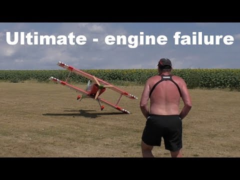 Giant scale Ultimate - engine failure and emergency landing, 2017 - UCod7FgtgiZdOExzkZaDEIcQ