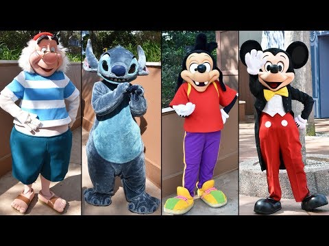 Epcot Surprise Character Montage with Max, Mr  Smee, Stitch, Mickey, Donald, Pluto, Rafiki, Tigger - UCe-gHr2O_LP7t0YJYHZQZlg