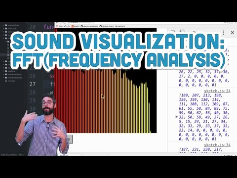 17.11: Sound Visualization: Frequency Analysis with FFT - p5.js Sound Tutorial - UCvjgXvBlbQiydffZU7m1_aw