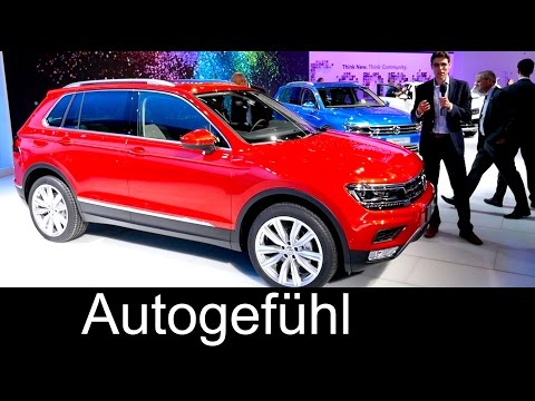 All-new VW Volkswagen Tiguan REVIEW at IAA motor show R-Line GTE & colours 2016 - Autogefühl - UCG0__4AhnoCWRH7TPO0PQyg