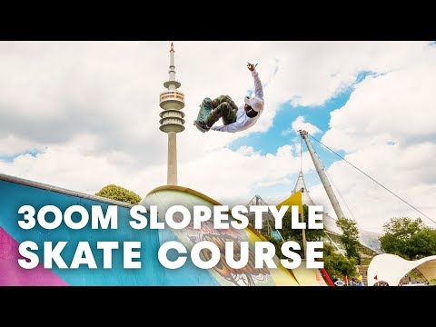 The first ever slopestyle skate course. | Red Bull Roller Coaster 2018 in Munich, Germany - UCblfuW_4rakIf2h6aqANefA