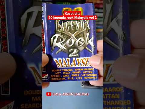 kaset pita Malaysia 20 lagenda rock Malaysia vol 2 #kasetpita #lagumalaysia #lagumalaysiapopuler