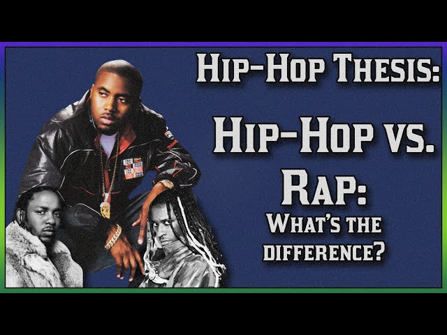 The Difference Between Rap and Hip Hop Music