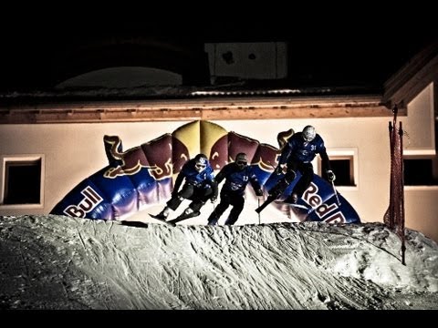 Downhill skicross at night - Red Bull Kronplatz Cross 2012 - UCblfuW_4rakIf2h6aqANefA