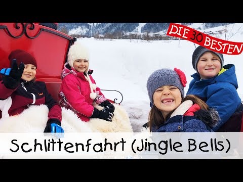 ⛄️ Schlittenfahrt (Jingle Bells) - Weihnachtslieder für Kinder || Kinderlieder