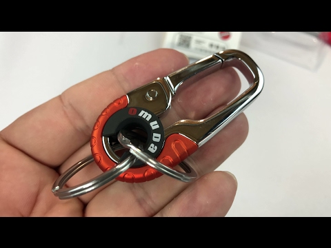 Hephis Omuda Steel Carabiner Car Keychain with 2 Rings (Orange) review - UCS-ix9RRO7OJdspbgaGOFiA