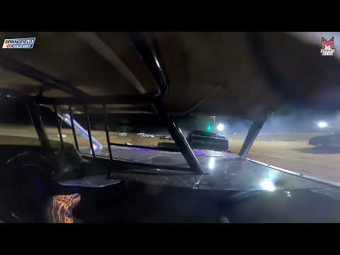 #2K Mike Keever - Stock Car - 3-30-2024 Springfield Raceway - In Car Camera - dirt track racing video image