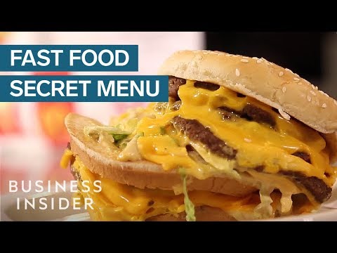 Best Fast Food Secret Menu Items - UCcyq283he07B7_KUX07mmtA