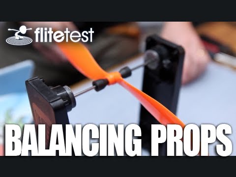 Flite Test - Ways To Balance Your Props - FAST TIP - UC9zTuyWffK9ckEz1216noAw