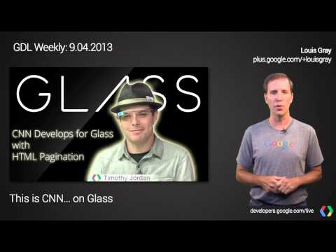 Google Developers Weekly Ep. 03 - September 4, 2013 - UC_x5XG1OV2P6uZZ5FSM9Ttw