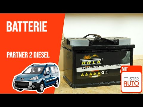 O Se Trouve La Batterie Du Peugeot Partner Peugeot Partner Tepee B