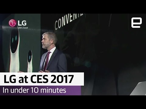 LG at CES 2017 in under 10 minutes - UC-6OW5aJYBFM33zXQlBKPNA