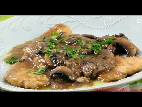 How to make Chicken Marsala  - Rossella's Cooking with Nonna - UCUNbyK9nkRe0hF-ShtRbEGw