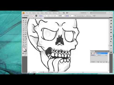 How to convert a drawing into vector art inside Adobe Illustrator - UCfnLDq6CLpb7miiQ5HtHvCA
