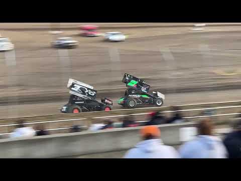 9/3/23 Grays Harbor Raceway Limited Sprints (Qualifying, Heat Race, &amp; Main Event) - dirt track racing video image