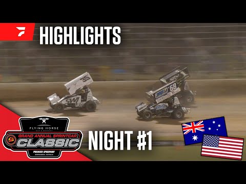 Opening Night | 2025 Grand Annual Sprintcar Classic Friday at Premier Speedway 1/24/25 - dirt track racing video image