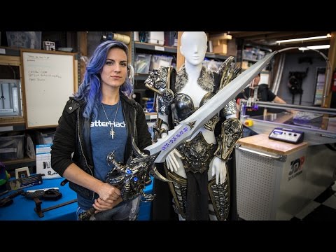 VertVixen's 3D-Printed Lich Queen Armor! - UCiDJtJKMICpb9B1qf7qjEOA