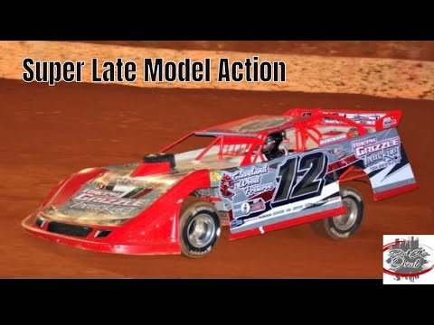Super Late Model Racing At Tri Co Racetrack: The Southern All Star C.T. Barnett Memorial - dirt track racing video image