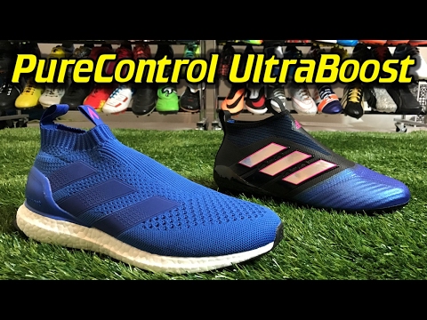 Adidas ACE 16+ PureControl UltraBoost (Blue Blast Pack) - One Take Review + On Feet - UCUU3lMXc6iDrQw4eZen8COQ