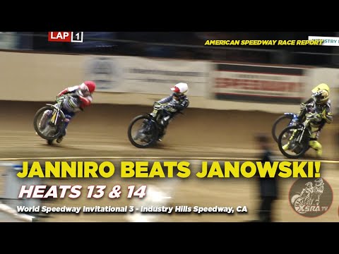 Janniro Ruins Janowski's perfect Night in Heat 14 at WIS3! - dirt track racing video image