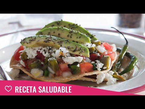 Desayunos Saludables - Nopales con requesón ♥ Nopal Cactus with Ricotta Cheese Salad - UCbtJ9-FGxyT76V5ebEDNhgg