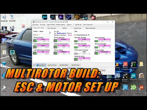 Multirotor Build Pt16: ESC & Motor Set Up - UCObMtTKitupRxbYHLlwHE3w
