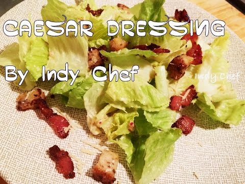 น้ำสลัดซีซ่าร์แบบง่ายๆ แต่อร่อยเว่อร์