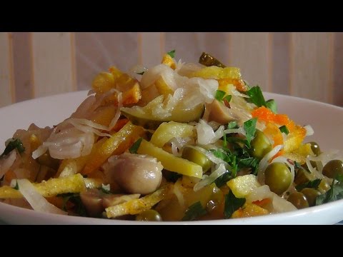 Салат закусочный-очень простая и вкусная постная закуска (Vegetable salad) - UC_C5Vm1gvOBo8vlSYY4MnmA