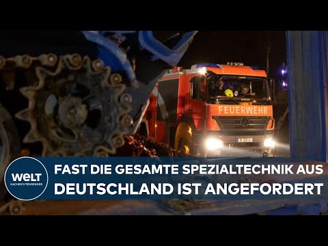 BRAND IM GRUNEWALD: "Nahezu die gesamte Spezialtechnik, die es in Deutschland gibt, angefordert"