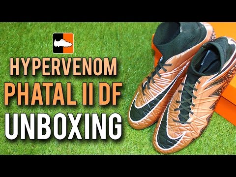 Nike Hypervenom Phatal II DF Unboxing - Liquid Chrome Pack - UCs7sNio5rN3RvWuvKvc4Xtg