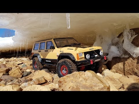 ТЮНИНГ JEEP CHEROKEE ... Покоритель ледяной пещеры (RC car Axial SCX10-2) - UCvsV75oPdrYFH7fj-6Mk2wg