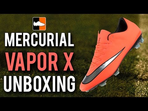 Metal Flash Mercurial Vapor X Unboxing | Nike Bright Mango Football Boots - UCs7sNio5rN3RvWuvKvc4Xtg